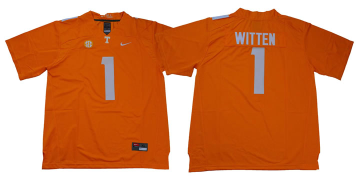 Tennessee Volunteers 1 Jason Witten Orange College Football Jersey,We sell and wholesale Tennessee Volunteers 1 Jason Witten Orange College Football Jersey on line form chian!